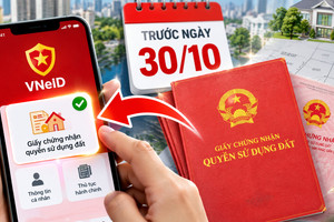 Hàng triệu người dân có sổ đỏ cần biết sự thay đổi lớn này trên VNeID từ ngày 30/10