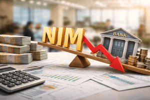 NIM từ khoảng 3% có thể giảm về 2%: Ngân hàng sẽ bù lợi nhuận bằng cách nào?