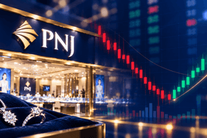 Hơn 30 triệu cổ phiếu PNJ chất sàn bất ngờ được hấp thụ trong chưa đầy 5 phút: Thế lực nào vừa bắt đáy?