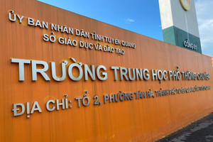 Đại diện Bộ Công an: Sai phạm tại điểm thi THPT chuyên Tuyên Quang xảy ra ở tất cả phòng thi, tất cả môn thi
