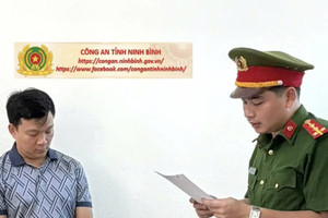 Khởi tố giám đốc sinh năm 1979 của công ty khai thác khoáng sản