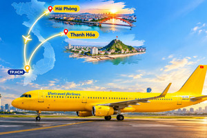 Việt Nam vừa có thêm 2 đường bay nội địa mới