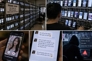 Hàng nghìn chiếc điện thoại cùng lúc 'đóng vai người thật': Phone farm đang được dùng để giăng bẫy lừa đảo thế nào?