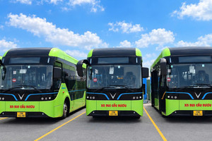 'Thay máu' phương tiện diesel, doanh nghiệp nhà nước 10.000 nhân sự đưa 28 xe buýt điện VinFast vào vận hành