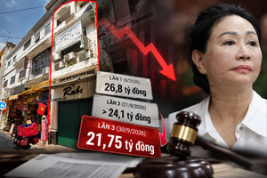 Sau nhiều lần rao bán bất thành, căn nhà bạc tỷ của bà Trương Mỹ Lan vẫn liên tục mất giá