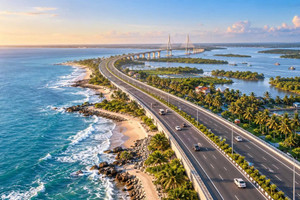 Tỉnh nhỏ thứ 2 miền Tây sẽ có tuyến đường hành lang ven biển dài 60km, vốn đầu tư hơn 9.000 tỷ