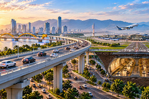 Đề xuất làm loạt đường trên cao để giải cứu kẹt xe thay thế cho hầm ngầm xuyên sân bay tại Đà Nẵng