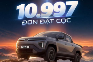 VF Wild chốt 10.997 đơn đặt cọc: Hiện tượng chưa từng có của thị trường xe bán tải