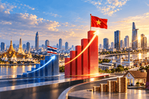 Việt Nam vượt Thái Lan, vươn lên thứ 2 Đông Nam Á ở 1 thước đo kinh tế: GDP tăng mạnh, người dân liệu có giàu lên?