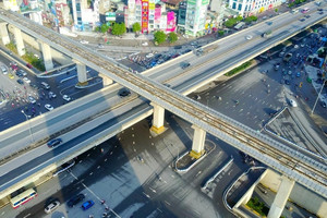 Nút giao thông 4 tầng đầu tiên của Hà Nội: Metro 13km, vành đai 8,9km và hầm chui 1km hội tụ