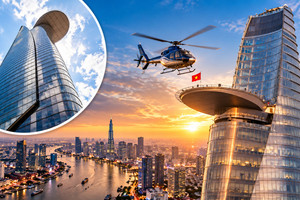 Tòa tháp chọc trời duy nhất Việt Nam sở hữu sân đỗ trực thăng: Vốn đầu tư gần 400 triệu USD, lọt TOP tòa nhà sáng tạo nhất thế giới
