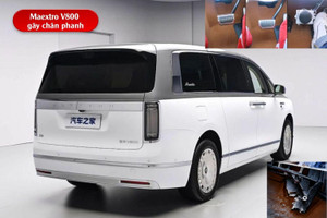 Chiếc MPV hạng sang gãy chân phanh khi thử ở tốc độ 100 km/h