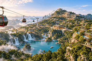 Chỉ 2 tuần nữa, Việt Nam khởi công dự án 16.000 tỷ được ví như ‘Bà Nà Hills thứ 2’ với cáp treo nối lên đỉnh núi