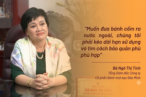 Gần 40 năm giữ nghề bánh truyền thống, bà chủ Bảo Minh tiết lộ ‘bài toán’ khó khi đưa bánh cốm Hà Nội ra nước ngoài