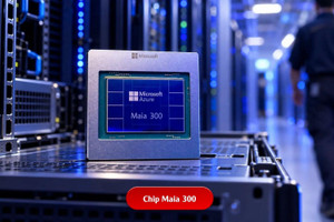 Microsoft ra mắt chip AI Maia 300: Giải mã siêu tốc, tham vọng 'bá chủ đám mây'