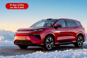 Mẫu xe điện mới ra mắt có thời gian sạc đầy trong 9 phút, tầm hoạt động 652 km