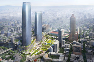 Tháp đôi chọc trời cao hơn Landmark 72: Đang xây dựng trên một hòn đảo, doanh nghiệp Việt Nam cũng góp sức
