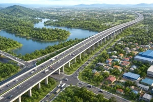 'Lên đời' 8 làn xe cây cầu kết nối Tây Nguyên với sân bay lớn nhất và siêu cảng lớn nhất Việt Nam