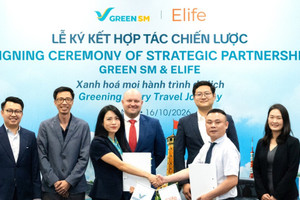 Green SM và Elife hợp tác thúc đẩy giao thông xanh trong lĩnh vực du lịch