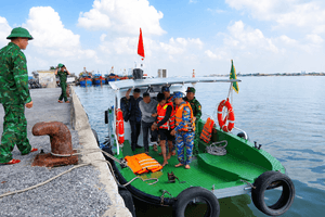 Bắt Lê Ngọc Huy, 18 tuổi khi đang làm thuê trên biển