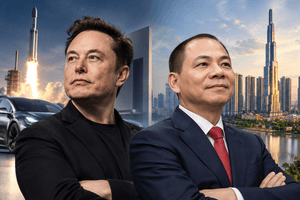Có tên trong một bảng xếp hạng tỷ phú cùng Elon Musk, ông Phạm Nhật Vượng sở hữu bao nhiêu tỷ USD?