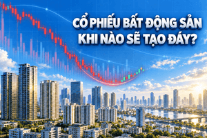 Cổ phiếu bất động sản đã giảm 40%, khi nào sẽ tạo đáy?