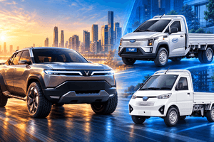 Sau VinFast, một doanh nghiệp Việt 50 năm tuổi làm xe tải và van điện: Đi hơn 1.000km chỉ sau một lần sạc đầy
