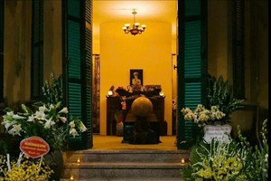 Căn nhà rộng 200m² được Đại tướng Võ Nguyên Giáp gắn bó lâu nhất lúc sinh thời, mặt tiền hướng ra con đường rợp mát bậc nhất Hà Nội