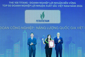 Petrovietnam lần thứ 7 dẫn đầu Top 500 doanh nghiệp lợi nhuận tốt nhất Việt Nam