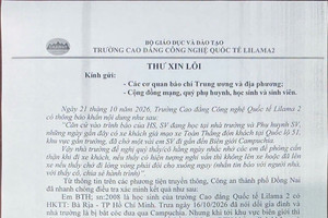 Bác tin nam sinh bị xe khách chở đến biên giới Campuchia