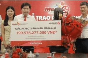 Vietlott thông báo về khách hàng trúng độc đắc gần 200 tỷ đồng