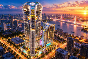 Việt Nam sắp hoàn thành cặp tòa tháp chọc trời, kiến trúc táo bạo lần đầu xuất hiện, là 'nóc nhà' miền Bắc trong tương lai