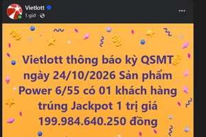 Chưa đầy 1 tháng, Vietlott công bố 2 khách hàng trúng gần 400 tỷ đồng, xuất hiện điểm chung đáng chú ý