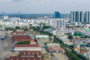 Tạm bàn giao mặt bằng làm công viên Bến Nhà Rồng - Khánh Hội