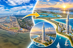 Siêu đô thị lấn biển 9 tỷ USD sở hữu tháp chọc trời 108 tầng cao nhất cả nước do Vingroup đầu tư dần thành hình