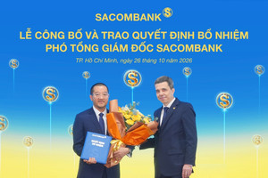 Chân dung tân Phó Tổng Giám đốc SACOMBANK: Là con trai của cố minh tinh màn bạc, từng làm việc tại 5 ngân hàng lớn
