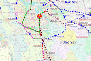 Quy hoạch tuyến đường sắt vành đai Hà Nội gần 50km