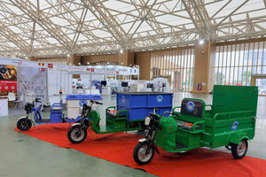Lần đầu lộ diện xe ba bánh điện với nhiệm vụ đặc biệt do doanh nghiệp Bộ Công an chế tạo