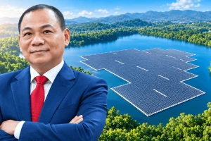 Công ty của tỷ phú Phạm Nhật Vượng sắp biến hơn 1.050ha mặt hồ thủy điện thành nhà máy điện mặt trời nổi