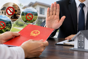 Kể từ nay, không thể sang tên sổ đỏ trong những trường hợp này