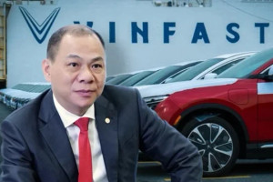 Tuyên bố đầu tư 'đến hết tiền thì thôi', tỷ phú Phạm Nhật Vượng tiếp tục rót thêm 11.000 tỷ đồng cho VinFast