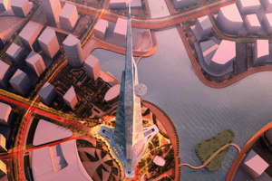 Tòa nhà chọc trời cao gấp đôi Landmark 81 đã xây tới tầng 121, vốn đầu tư 31.000 tỷ đồng