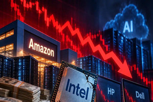 Amazon, Intel và loạt cổ phiếu chip đồng loạt lao dốc: Nhà đầu tư bắt đầu lo ngại về ‘cái giá phải trả’ cho cuộc đua AI?