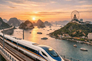 Tuyến đường sắt điện khí hóa toàn tuyến đầu tiên của Việt Nam đang hình thành, tốc độ tối đa lên tới 350 km/h: Rút ngắn 2,5 giờ di chuyển xuống còn khoảng 23 phút