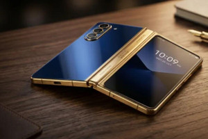 Không phải Vertu, đây là trang sức công nghệ siêu sang cho giới nhà giàu: Mỏng kỷ lục 4.1mm, viền mạ vàng, chip Gen 5