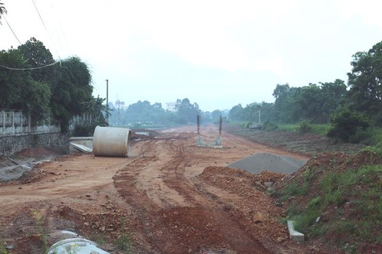 Vĩnh Phúc: Dự kiến hoàn thành đoạn tuyến vành đai 2 TP Vĩnh Yên cuối năm 2021