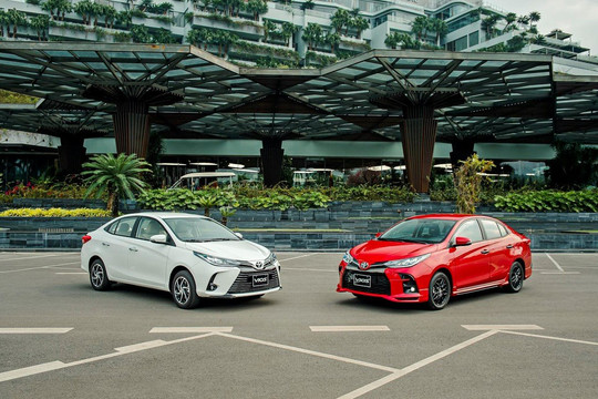 Toyota Vios – mẫu xe bán chạy nhất phân khúc sedan hạng B