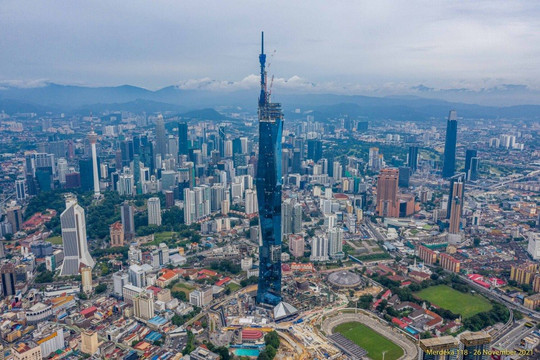 Malaysia sắp có tòa nhà cao thứ 2 thế giới