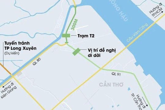 Nhà thầu có giá dự thầu thấp nhất trúng gói thầu lớn nhất thuộc Dự án tuyến tránh TP Long Xuyên