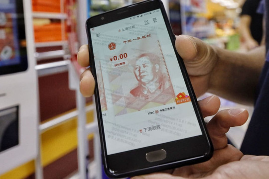 Trung Quốc ra mắt ứng dụng nhân dân tệ kỹ thuật số